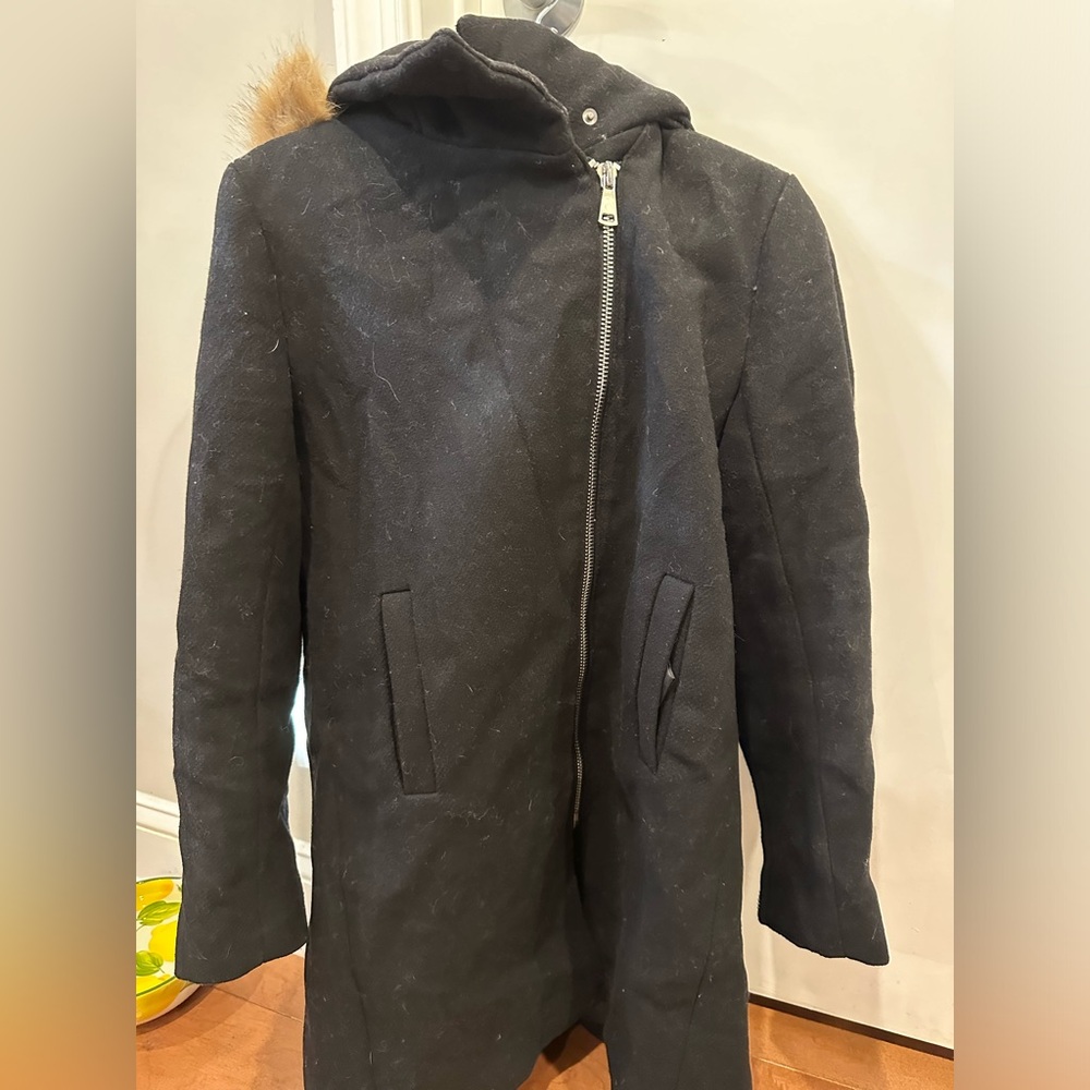 Mango fur coat